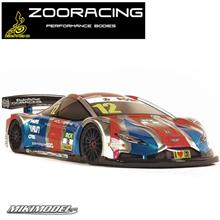 ZooRacing Wolverine 1:10 190mm Touring Car Clear Body - 0.5 mm l