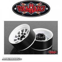 OEM Stamped Steel 1.9 Beadlock Wheels (White)