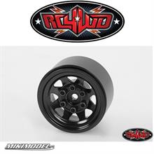 Stamped Steel 1.0 Stock Beadlock Wheels (Black)