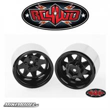 5 Lug Deep Dish Wagon 1.9 Steel Stamped Beadlock Wheels (Black)