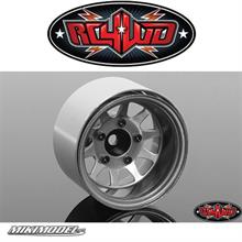 Deep Dish Wagon 1.55 Stamped Steel Beadlock Wheels (Clear)