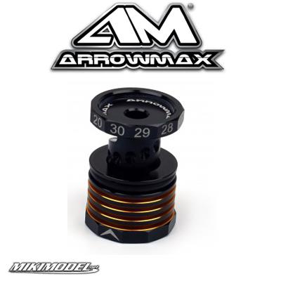 20-30mm Adjustable Ride Height Gauge Black Golden