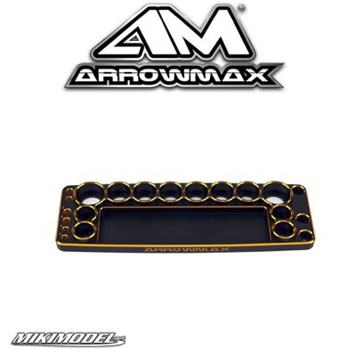 Tools Base For 1/10 Cars Black Golden