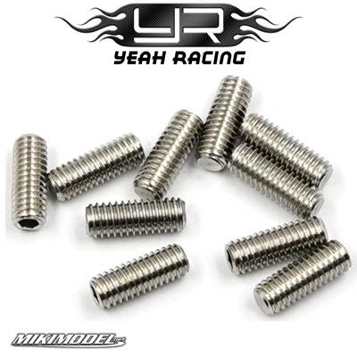 Stainless Steel M3x8mm Hex Socket Screws 10 pcs