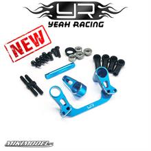 Kit modifica sterzo in alluminio per telai Tamiya CC-01