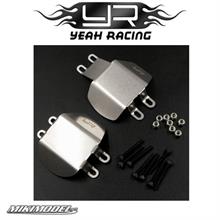 Stainless Steel Front and Rear Differential Protector For Tamiya