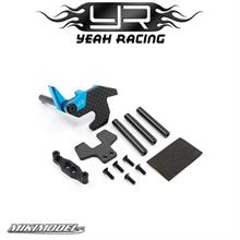 Aluminium & Graphite Battery Mount For Tamiya M05