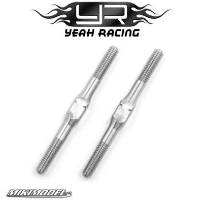 Tirante in Titanio Yeah Racing 3x38 mm 2 pezzi