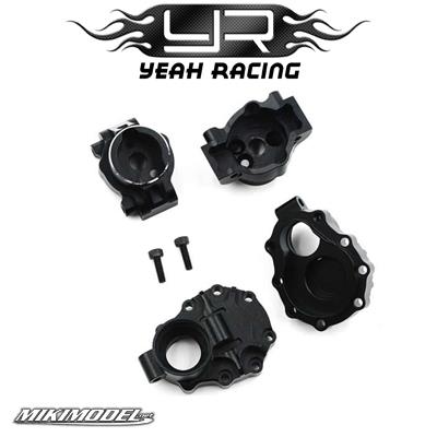 Aluminum Rear C-Hubs Fits TRX-4 TRX-6 Black