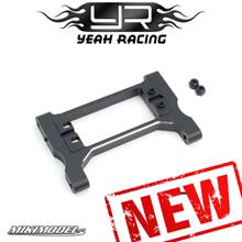 Yeah Racing Supporto Servo in Alluminio per TRAXXAS TRX-4 Black