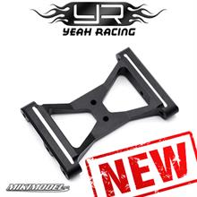 Yeah Racing Frame Posteriore in alluminio NERO per TRAXXAS TRX-4