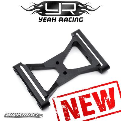 Yeah Racing Frame Posteriore in alluminio NERO per TRAXXAS TRX-4