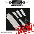 Yeah Racing Piastre in Acciaio Mandorlato bumper anteriore