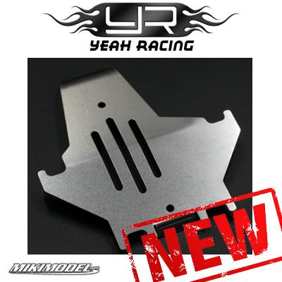 Stainless Steel Skid Plate For Traxxas TRX-4 Silver
