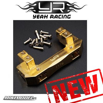 Yeah Racing Bumper anteriore con supporto servo in Ottone 117gr.