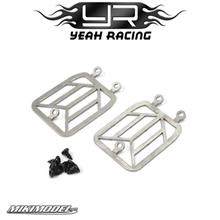 Steel Front Light Grill Body Accessories 2pcs Fits TRX-4 TRX4-6