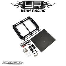 Metal & Carbon Roof Rack w/Light White Leds For Traxxas TRX-6 Me