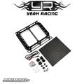 Metal & Carbon Roof Rack w/Light White Leds For Traxxas TRX-6