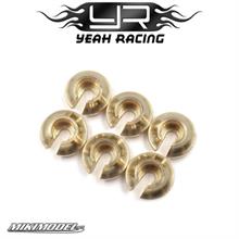 Brass Spring Retainer V2 6pcs For Traxxas TRX-6