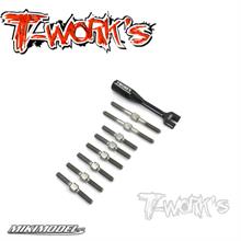 Titanium Turnbuckle Set For XRAY T4 /T4 2020/T4F
