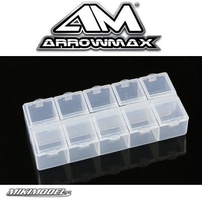 10-Compartment Parts Box (132 X 58 X 20mm)