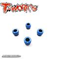 Aluminium Body Height Adjuster ( Tamiya Blue ) 4pcs.