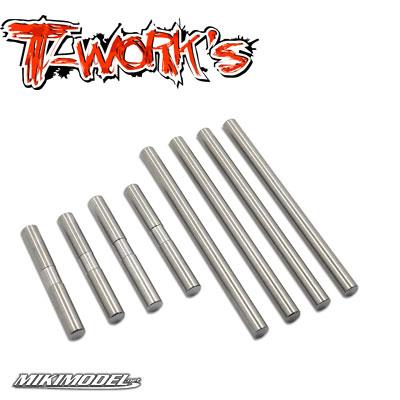 64 Titanium Suspension Pin Set  For Xray T4