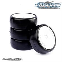 VOLANTE V9X 32R 1/10 TC Rubber Tire Pre-glued 4pcs