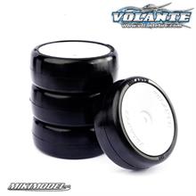 VOLANTE V9X 36R 1/10 TC Rubber Tire Pre-glued 4pcs