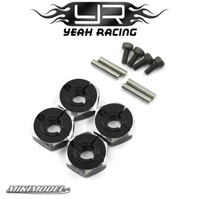 Aluminum Hex Adaptor Set 12x5mm For 1/10 RC Touring