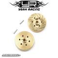 Brass 53g Wheel Hubs 2pcs For Vanquish SSD YR 1.9 Wheels Enduro