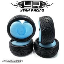 Rubber Tire 4pcs For 1/10 Touring Cars