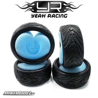 Rubber Tire 4pcs For 1/10 TouringCars