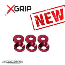 Aluminum M3 Button Head Countersunk Washer Red 6 pcs