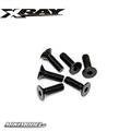 Viti 2,5x6 mm cassa del differenziale Xray
