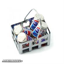 Steel Crawler Garage Scale Accessory Coke Bucket With Coke