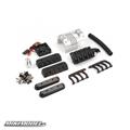 Aluminum & Plastic Simulation Engine Heat Sink w/ Fan for 540 55