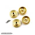 Brass Wheel 5mm Hubs 4pcs For Axial SCX24