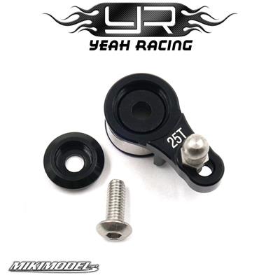 Aluminum 25T Servo Saver For Traxxas TRX-4 TRX-6 Diff Lock Black