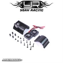 Heat Sink with Twin Tornado  for 1:8 Motors with around 40.8mm