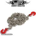1/10 RC Rock Crawler Accessory96cm Long Chain and Hook Set Red