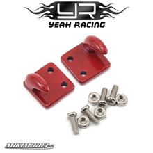1/10 RC Rock Crawler Accessories Bolt-on Hooks / off Centre Red