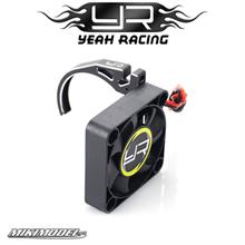 Aluminum 7075 Fan Mount w/ 40mm Fan for 540 Motor Black