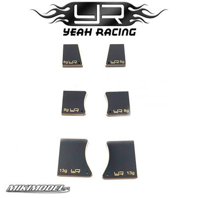 Brass Chassis Balancing Weights for 1/10 Touring & Drift 6pcs