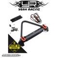Aluminum Alloy Front Bumper w/LED Light For SCX10 II/TRX-4/