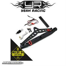 Alu Alloy Rear Bumper w/LED SCX10 II TRX-4 G6 Certified
