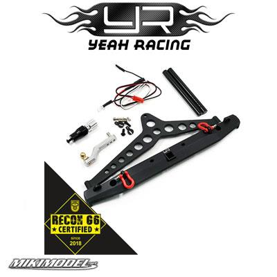 Alu Alloy Rear Bumper w/LED SCX10 II TRX-4 G6 Certified