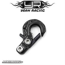 1/10 RC Rock Crawler Scale Spring Loaded Metal Hook Black
