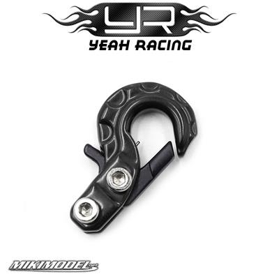 1/10 RC Rock Crawler Scale Spring Loaded Metal Hook Black