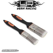 Set Pulizia Modelli Yeah Racing - Pennelli da 25 mm e 35 mm